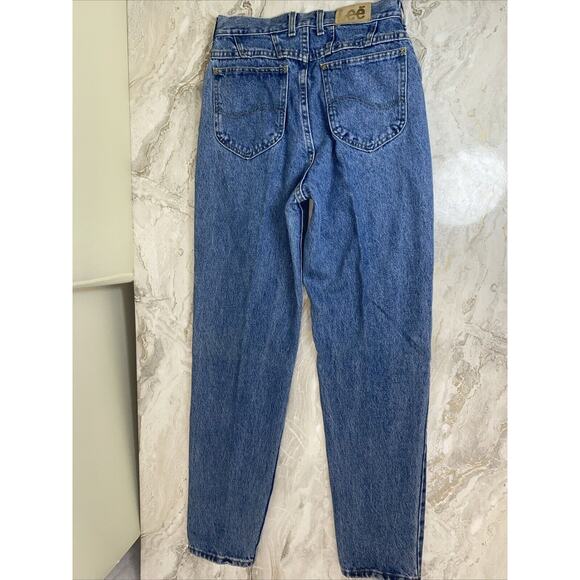 Lee Riders Womens Jeans High Rise Waist Denim Vintage 10 M Mom Jean - Picture 5 of 9